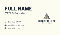 Luxury Pyramid Business Card Preview
