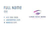 Eyelash Makeup Cosmetics Business Card Image Preview