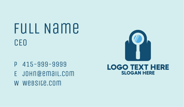 Security Search Business Card Design Image Preview