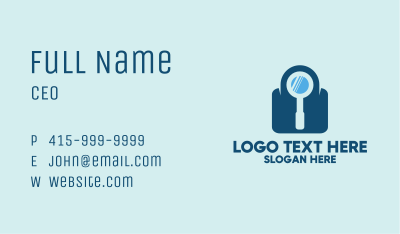 Security Search Business Card Image Preview