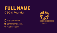 Golden Star Book Business Card Image Preview