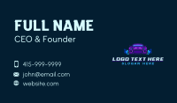 Automobile Car Wash Business Card Design