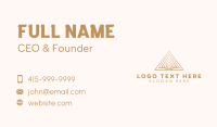 Pyramid Financial Advisory Business Card Image Preview