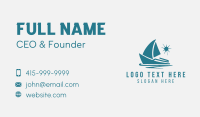 Yacht Club Boat  Business Card Preview