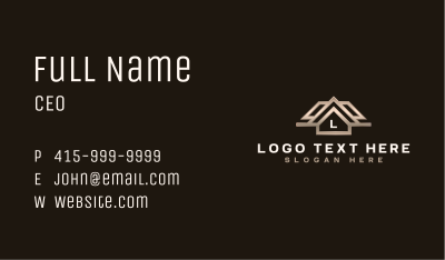 House Architecture Realty Business Card Image Preview