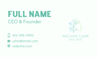 Organic Psychology Mental Health  Business Card Image Preview