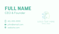 Organic Psychology Mental Health  Business Card Image Preview