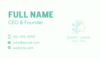 Organic Psychology Mental Health  Business Card Image Preview