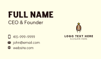 American Football Star Business Card Image Preview