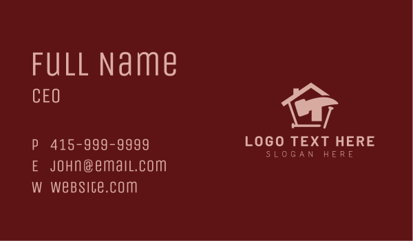 Hammer Nail Tools Business Card Design Image Preview