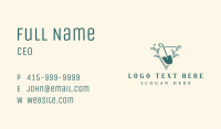 Botanical Shovel Planting Business Card Image Preview