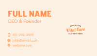 Craft Workshop Wordmark Business Card Image Preview