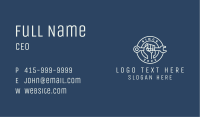 Mechanic Wrench Hand  Business Card Image Preview