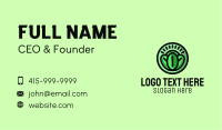 Organic Vegetable Garden Business Card Image Preview
