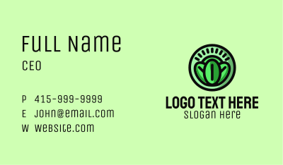 Organic Vegetable Garden Business Card Image Preview