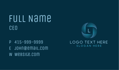 Digital Line Technology Business Card Image Preview