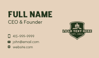 Tree Hill Crest Business Card Image Preview