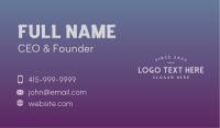 Generic Professional Business Business Card Image Preview