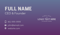 Generic Professional Business Business Card Image Preview