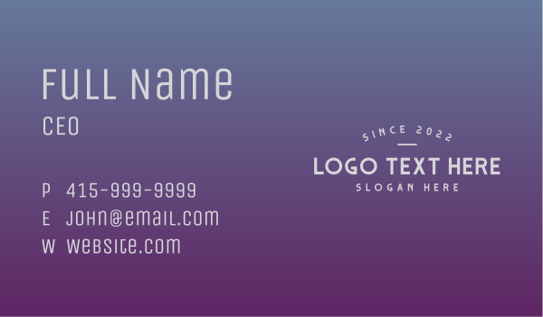 Generic Professional Business Business Card Design Image Preview