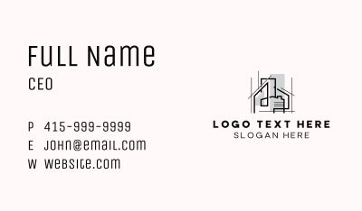 Architect Realtor Engineer Business Card Image Preview