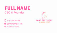 Mother Baby Breastfeed Business Card Image Preview