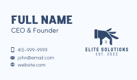 Hand Real Estate Housing  Business Card Image Preview