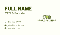 Landscaping Plant Shovel Business Card Image Preview