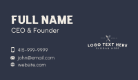 Minimalist Restaurant Wordmark Business Card Image Preview