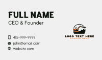 Excavation Industrial Construction Business Card Image Preview