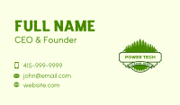 Forest Woodwork Sawmill Business Card Image Preview