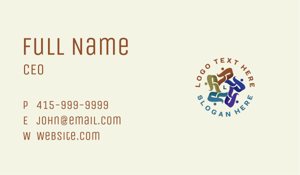 Community Organization Alliance Business Card Design Image Preview