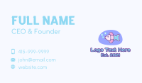 Pastel Swimming Fish  Business Card Image Preview