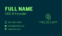 Human Lock Mind Business Card Image Preview