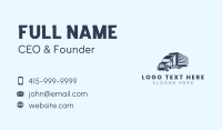 Forwarding Delivery Truck Business Card Design