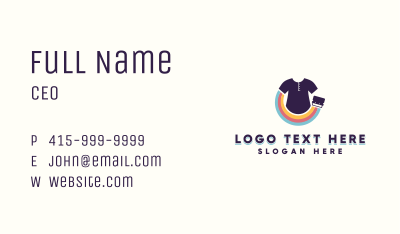 T-shirt Clothes Printing Business Card Image Preview