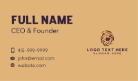 Lion Safari Wildlife Business Card Image Preview
