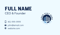 Financial Investment Graph Business Card Preview