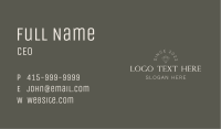 Elegant Diamond Wordmark Business Card Image Preview