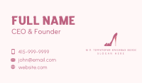 High Heels Stiletto Business Card Image Preview