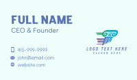 Fast Justice Column Business Card Preview