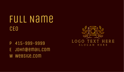 Jewelry Crystal Boutique Business Card Image Preview