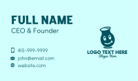 Smiling Milk Bottle  Business Card Image Preview