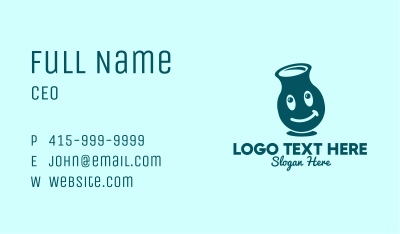 Smiling Milk Bottle  Business Card Image Preview