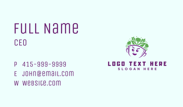 Healthy Salad Eatery Business Card Design Image Preview