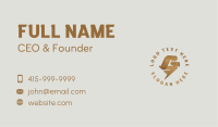 Eagle Falcon Letter G Business Card Image Preview