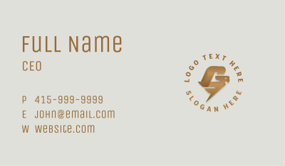 Eagle Falcon Letter G Business Card Image Preview