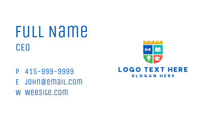 Preschool Learning Education Business Card Image Preview