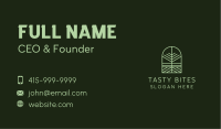 Backyard Eco Landscaping Business Card Image Preview
