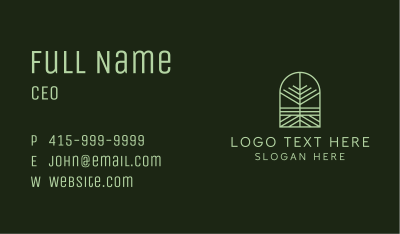 Backyard Eco Landscaping Business Card Image Preview